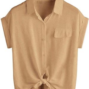 Milumia Short Sleeve Button Down